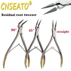 Dental Residual Root Tweezers Forceps Tooth Extractor Plier Fragment Minimally Invasive Cutter Stainless Dentistry Instrument