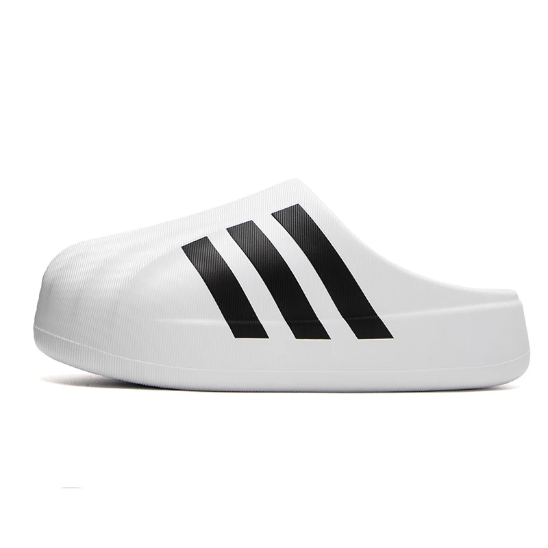 

Adidas (Adidas) Trefoil Men's and Women's Sports Sandals, Mules, Fashionable Outdoor Breathable Casual Slippers If6184