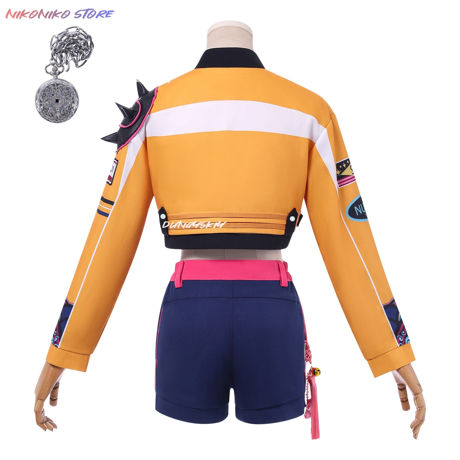 Anime KPop Demon Cos Superstar Lumi Cosplay Costume Y2K-Punk Girl Group Suit Full Set Halloween Disguise for Adult Women Outfit