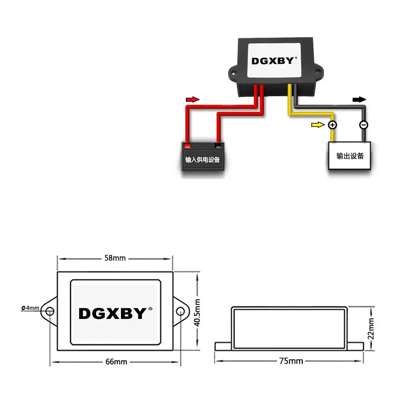 AC36V48V TO DC12V 1A 2A 3A Power Converter AC48V TO DC12V AC to DC Monitoring/Solenoid Valve Power Module CE Certification