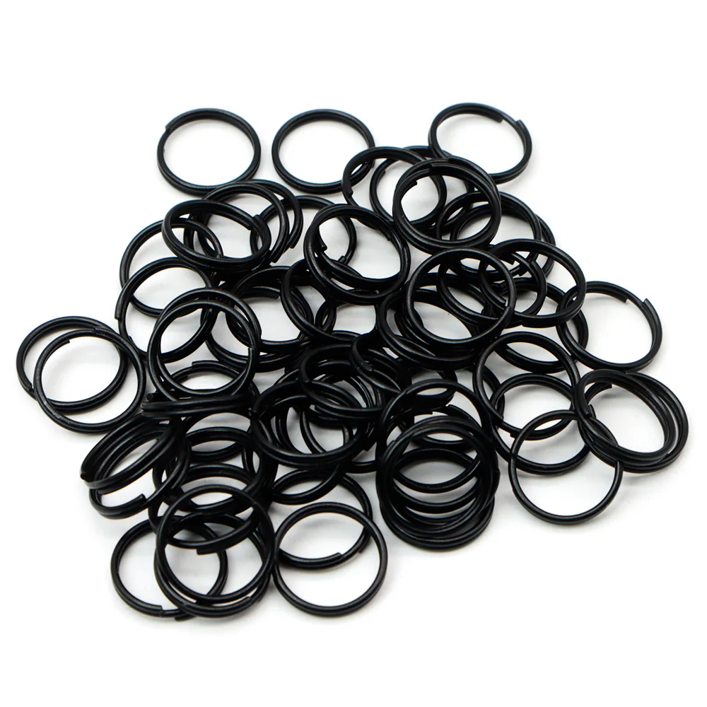 100 Stücke Heißer Verkauf Pet ID Tag 10 MM 15 MM Edelstahl Schlüsselanhänger Bunte Metall Charm Anhänger Liefert Zubehör – Detail 12