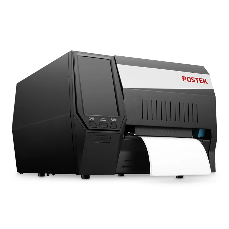 

POSTEK 203dpi 300dpi 600dpi RFID промышленный термотрансферный принтер этикеток со штрих-кодом