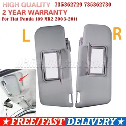 For Fiat Panda 169 MK2 2003-2011 For Fiat Panda Sun Visor Left Or Right With Mirror And Pocket 735362729 735362730
