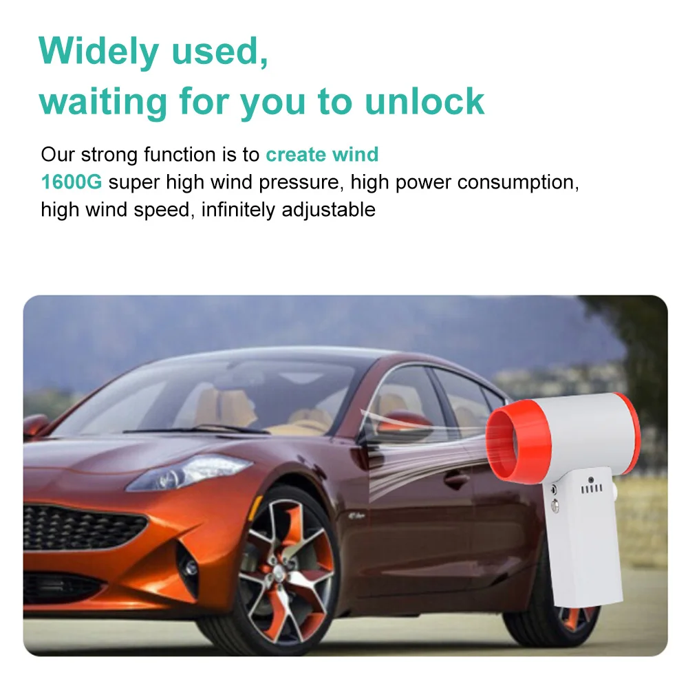 2025 جديد منفضة هواء كهربائية 64 مللي متر 1400 جرام التوجه ستبليس قابل للتعديل يده المحمولة منفاخ جاف منفاخ صغير منفاخ قوي #3