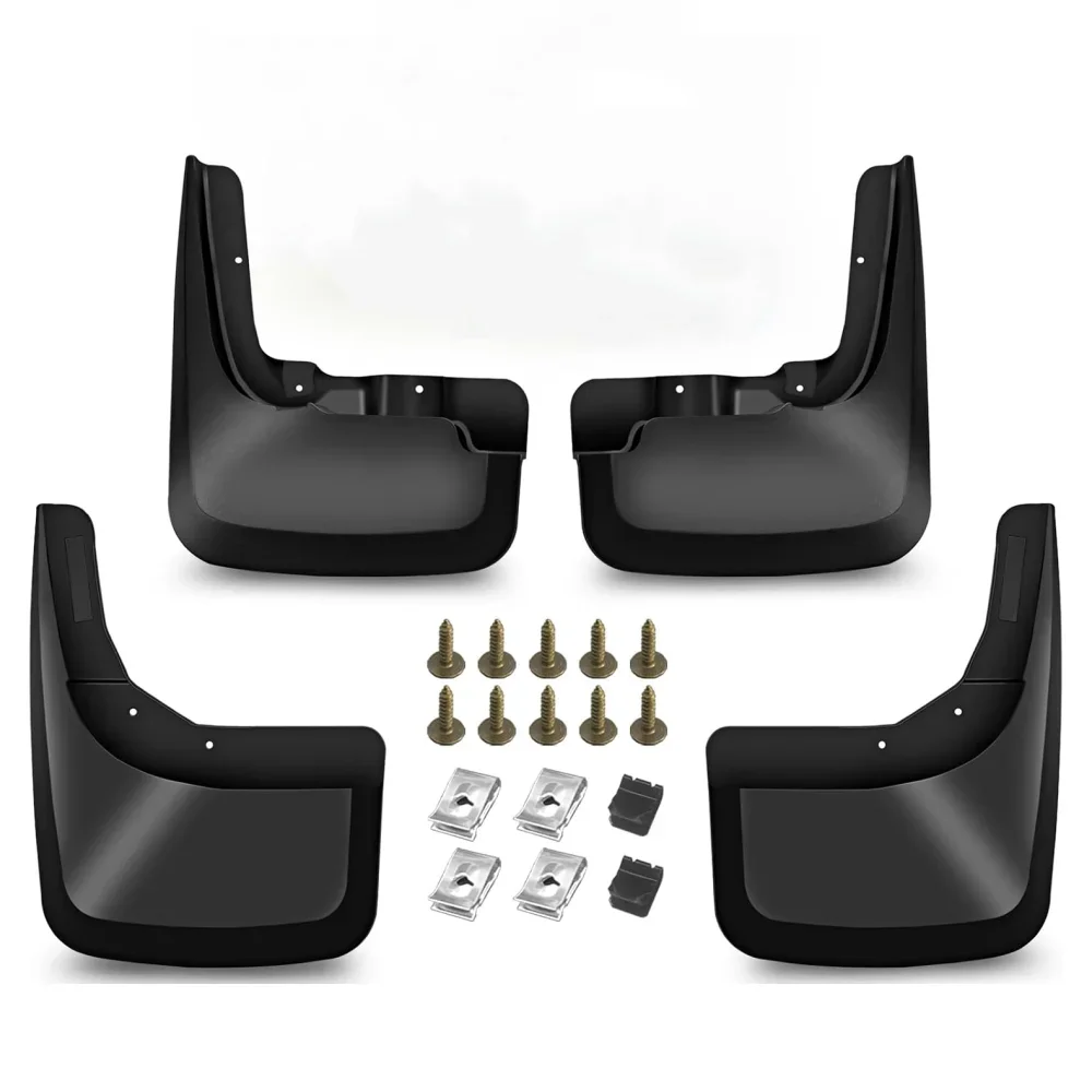 

Mud Flaps Fit For 2019-2022 Chevy Silverado 1500 (Not fit Submodel ZR2 LT Trail Boss and Custom Trail Boss) Dedicated Mudguard