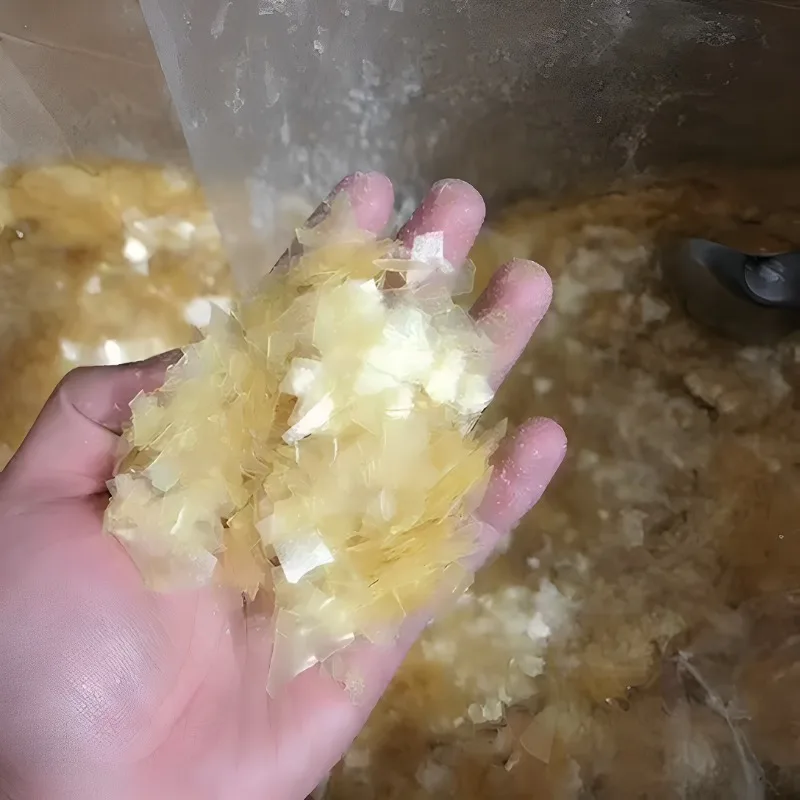 

Natural Shellac Flakes For Wood Polish Furniture Repair Indian Origin Golden Varnish