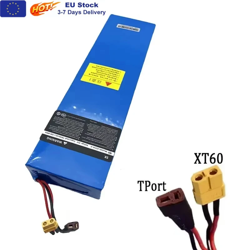 Batterie au lithium 48V 60000mAh 14Ah 13S4P 18650 avec BMS, compatible avec Kugoo M4/M4 Pro/Max Speed, pour remplacer les batteries intégrées.