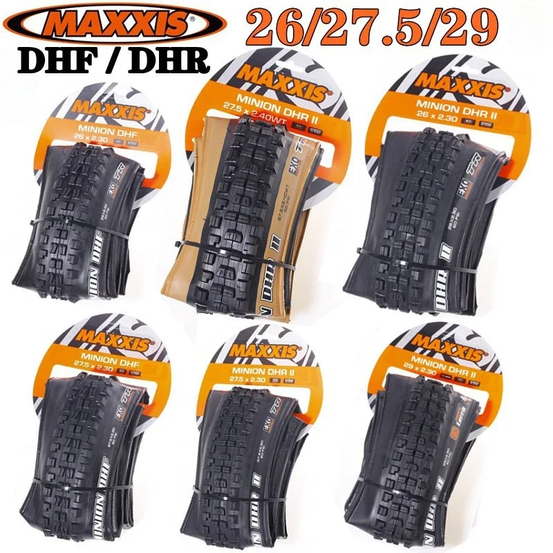 MAXXIS MINION 29Inch DHF DHR 3C EXO TR Bicycle Tires 29 * 2.3 / 2.4 / 2.5 / 2.6 / 3.0 DH Folding Mountain Bike Tire