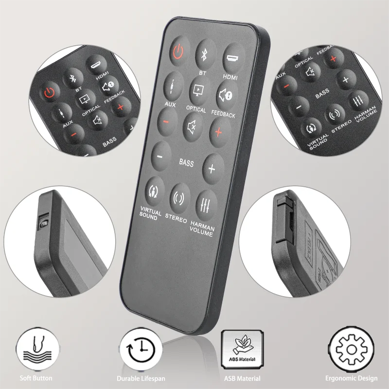 Universal Remote Control Suitable for JBL Home Cinema Soundbar SB350 SB 350 JBL SB250 SB 250 Cinemate Base Soundbase