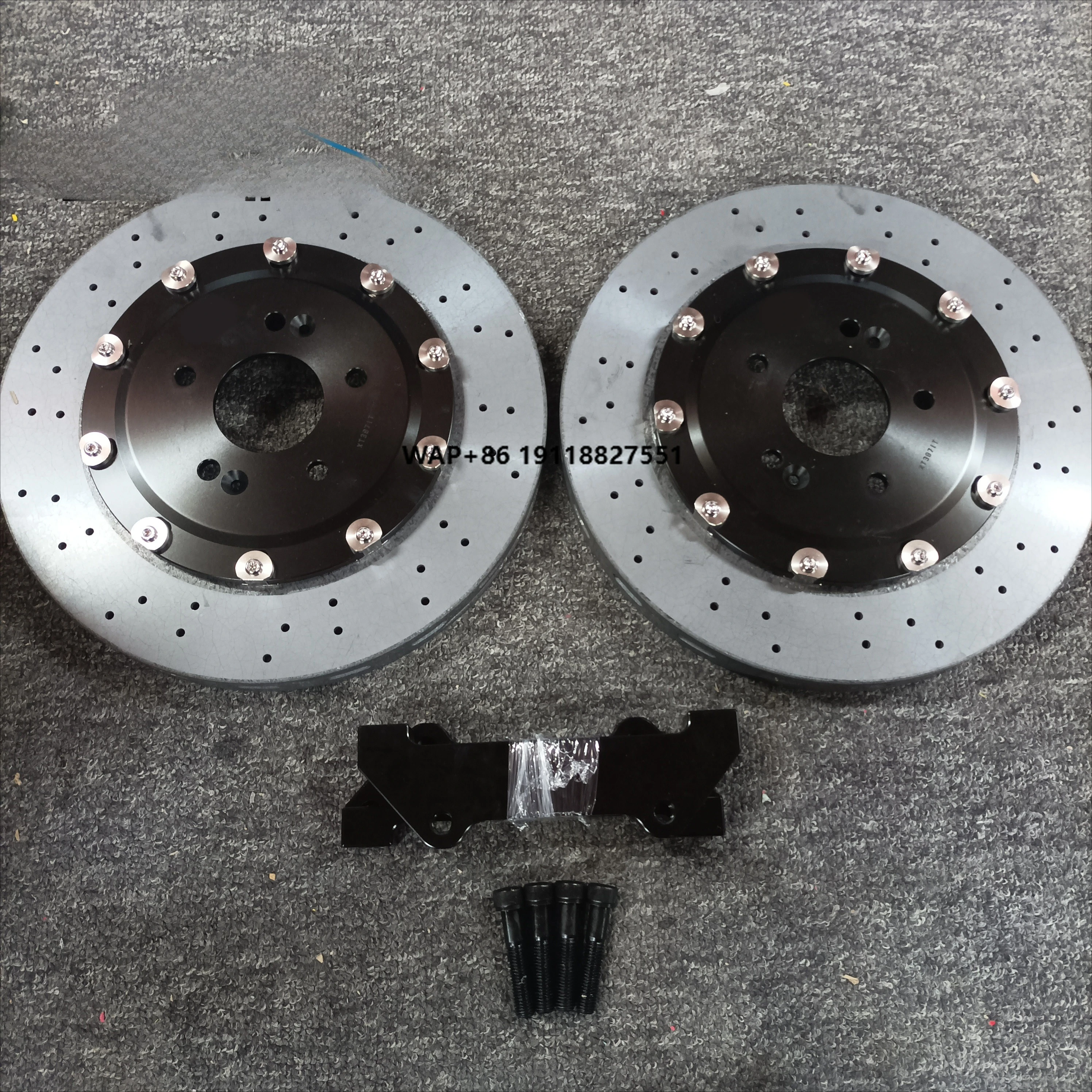 STOPART Factory Replace Upgrade Carbon Ceramic Rotor Long Fiber Brake Disc for  S63 GLA GLB GLC GLE GLS