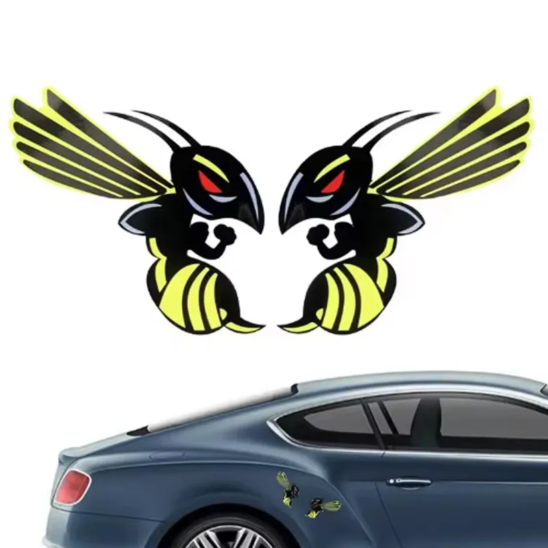 

Motorcycle Modification Decals Reflective Stickers Bumblebee Stickers Used For Car Fuel Tanks Body Glass Windows