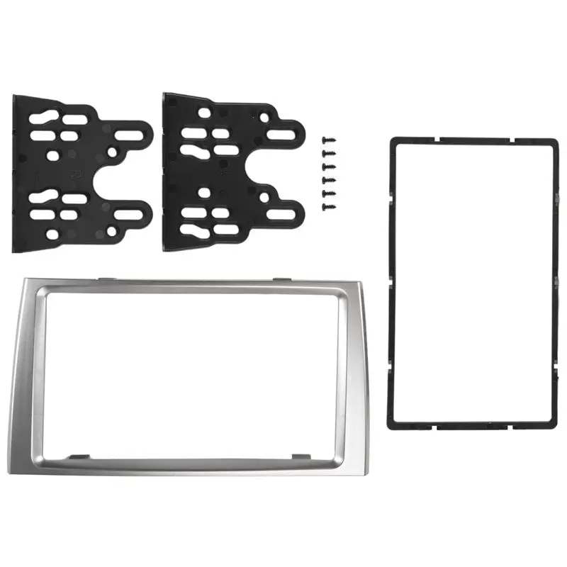 

2Din Car DVD Radio Fascia Frame Dashboard Panel Mount Installation Adapter Trim Kit For 308/408 Car Styling