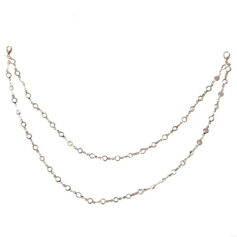Delicate Imitation Pearls Layer Neck Chain Day To Night E0BF