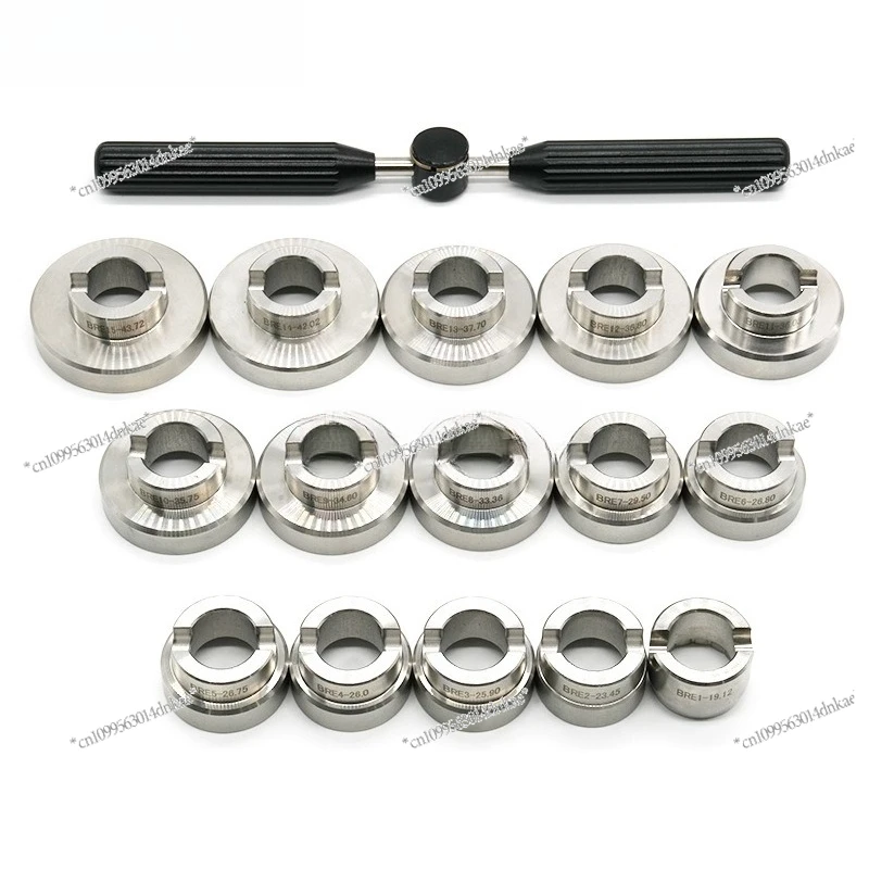 Watch Repair Tool BRL,Opener, Watch Lid Opener 15 Pcs Set, Cover Bottom Cover Stainless Steel Watch Opener