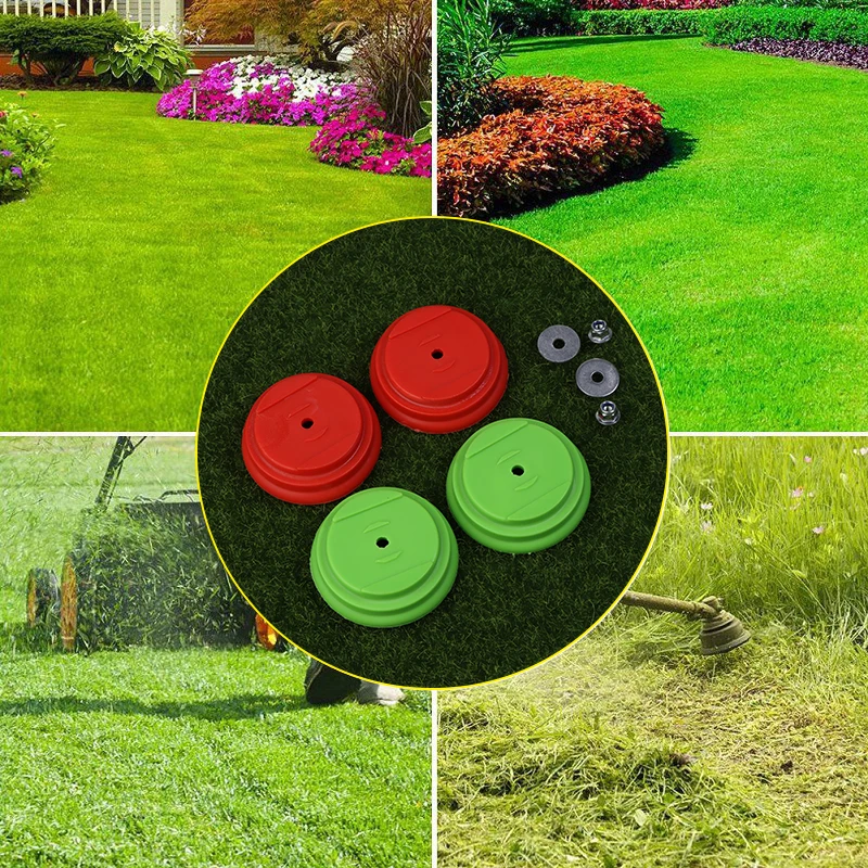 

2Pcs Grass Trimmers Plastic Cover Replacements Trimmer Blades Lawn Mower Accessories For Grass Trimmers Garden Power Tools