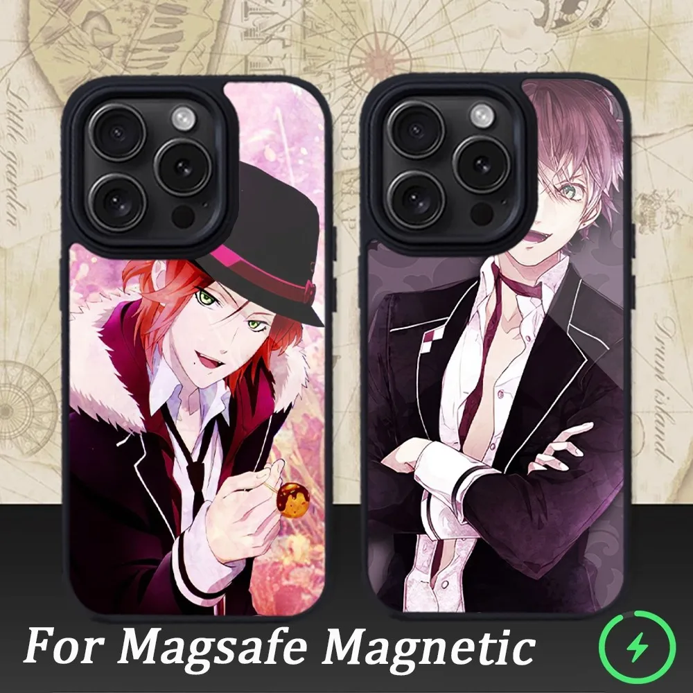

Популярный чехол для телефона с Аниме D-Devil IK L для iPhone 15 14 13 12 11 Pro Max Plus, магнитные Чехлы для Macsafe
