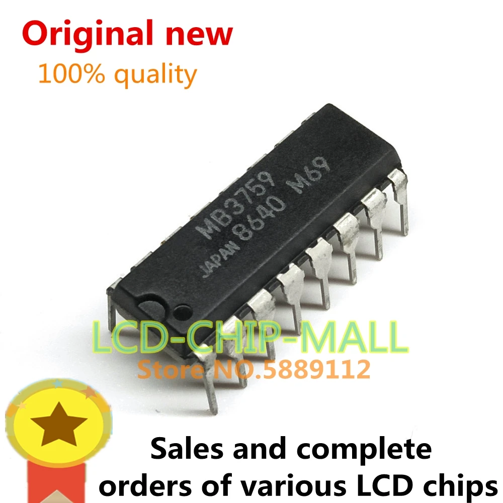 1Pcs MB3759 DIP16 3759 In Voorraad 100% Goede