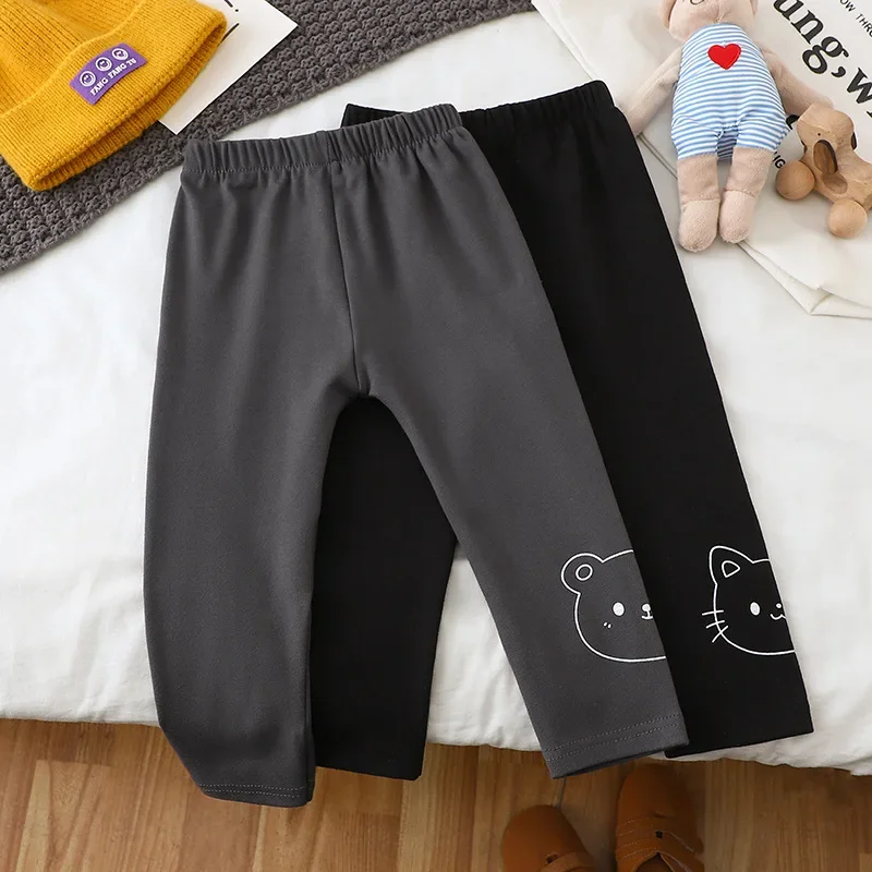 Baby Girls Leggings Cartoon Girls Pants Kids Clothes 1-5y Children Trousers Spring Autumn Wholesale Price