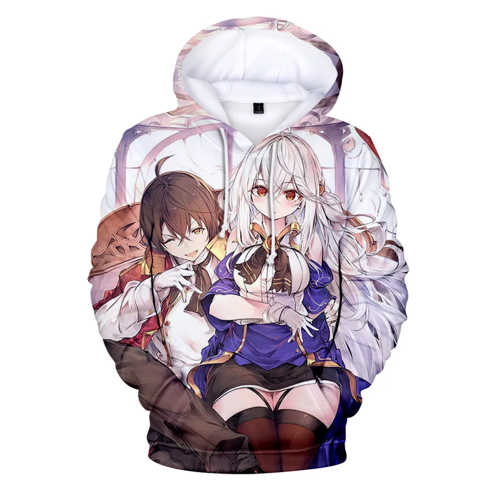 2022 Tensai Ouji ไม่มี Akaji Kokka Saisei Jutsu 3D พิมพ์ Hooded Sweatshirt ผู้ชาย/ผู้หญิงลำลอง Hoodies เสื้อผ้า