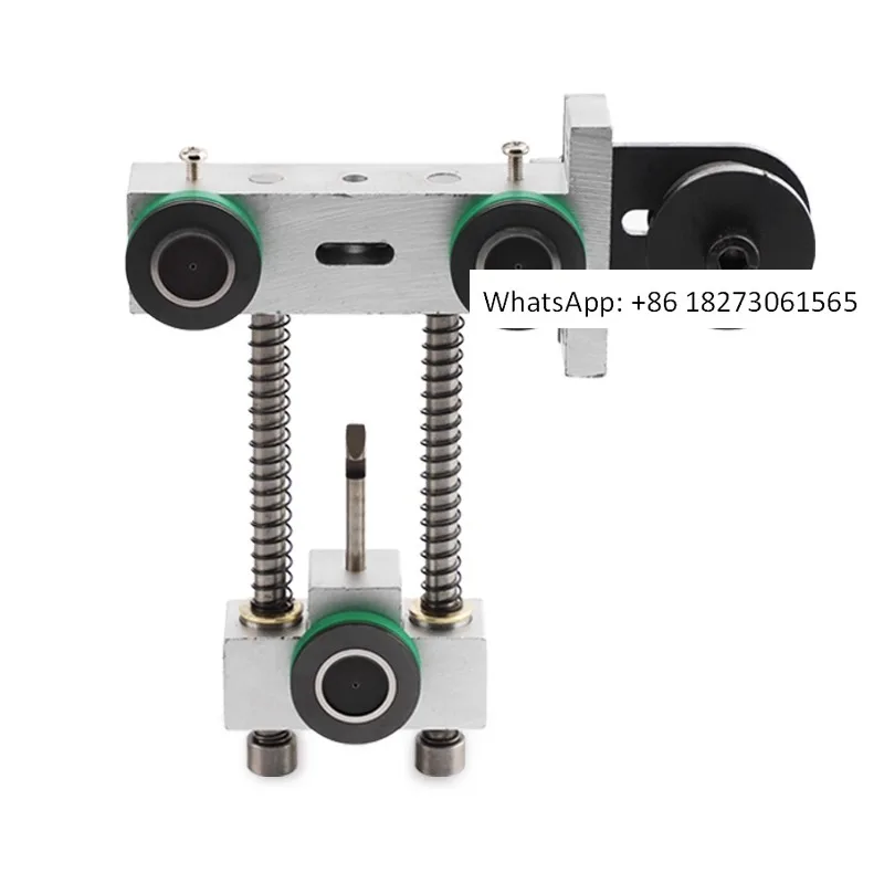 

Wire cutting accessories, automatic tightener, three guide wheels, tightener, middle/fast speed adjuster, tensioner