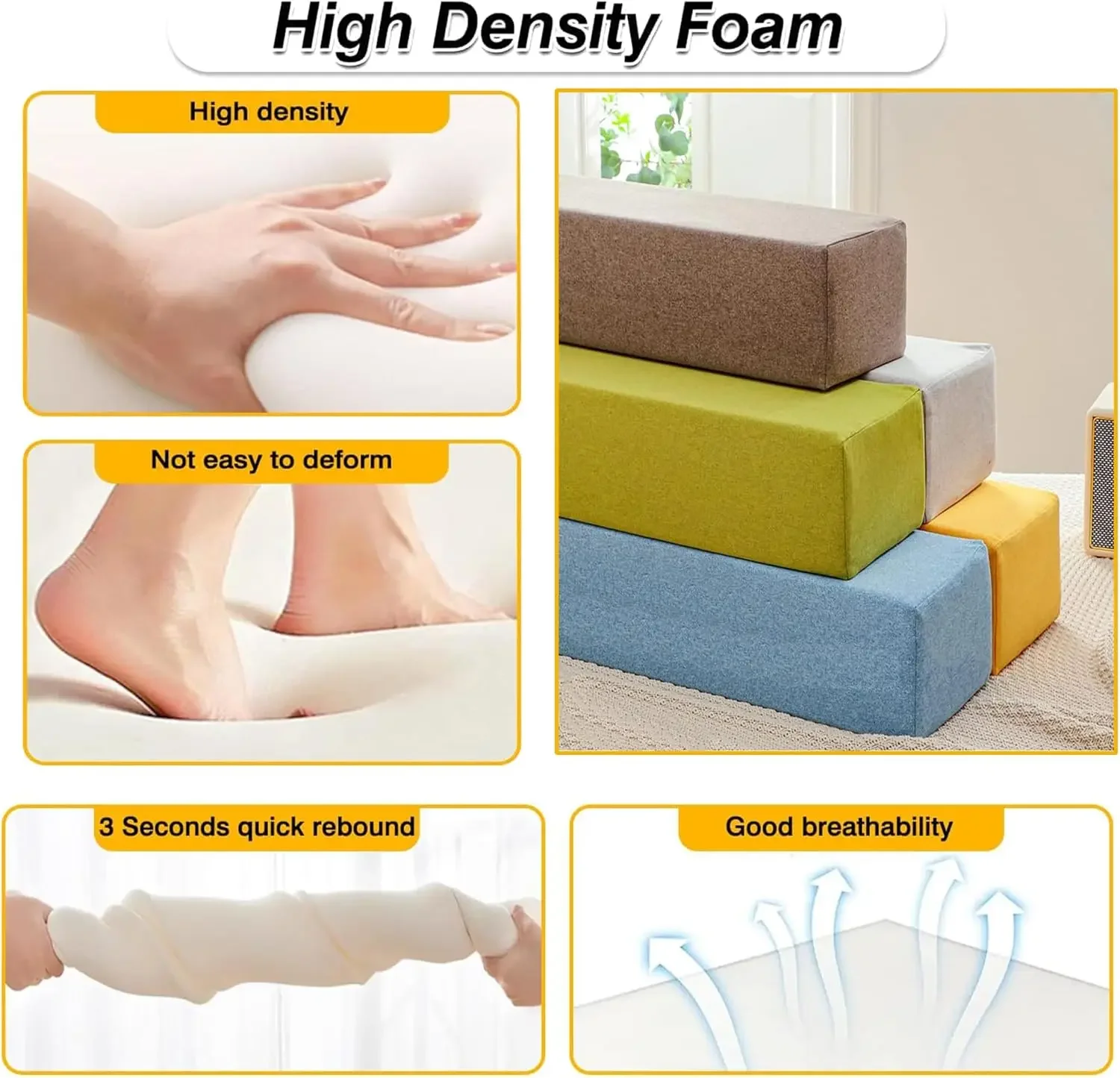 Custom Mattress Bed Gap Filler Bed Extender Headboard Pillow Closed Gap Between Mattress Headboard and Wall Bed Cushion Sofa Pad image 3