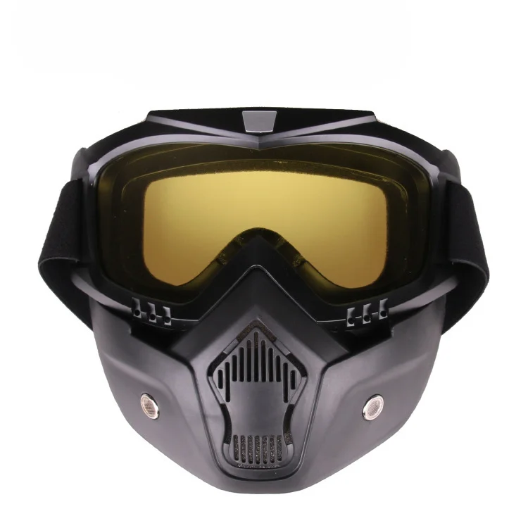 Moto Mountain Off road Track Rider Mask parabrezza occhiali antiappannamento Harley Mask