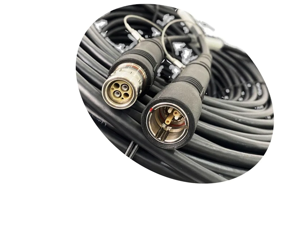 HDTV Broadcasting Hybrid Cable Socket 3K.93C 9.2mm  Cable for Fiber Optic Equipment for 150M and 250M