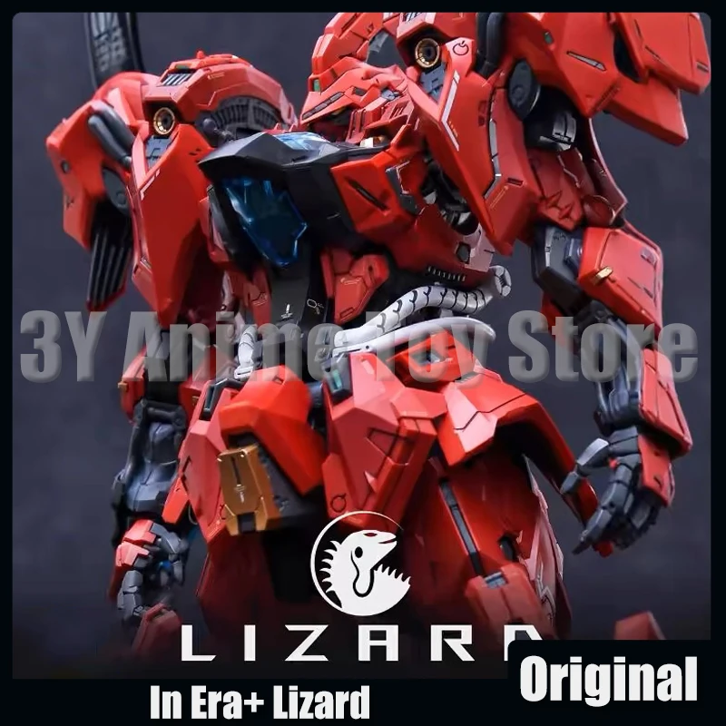 In Era Action Figures 1/100 Assembly Model Lizard Mech Robot Figurine Real Minutia Designs Collect Decoration Toy Birthday Gifts