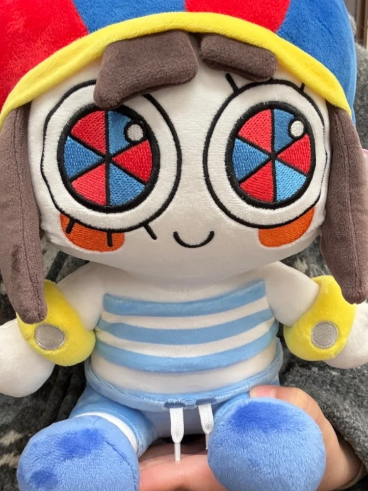 Genuine In Stock The Amazing Digital Circus Pomni Plush Doll, Cute Home Decor Doll Kawaii Birthday Gift For Bestfriend
