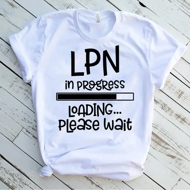 T-shirt LPN en cours de chargement, Infirmier diplômé LPN, Hommes Femmes, Tailles S à 5XL