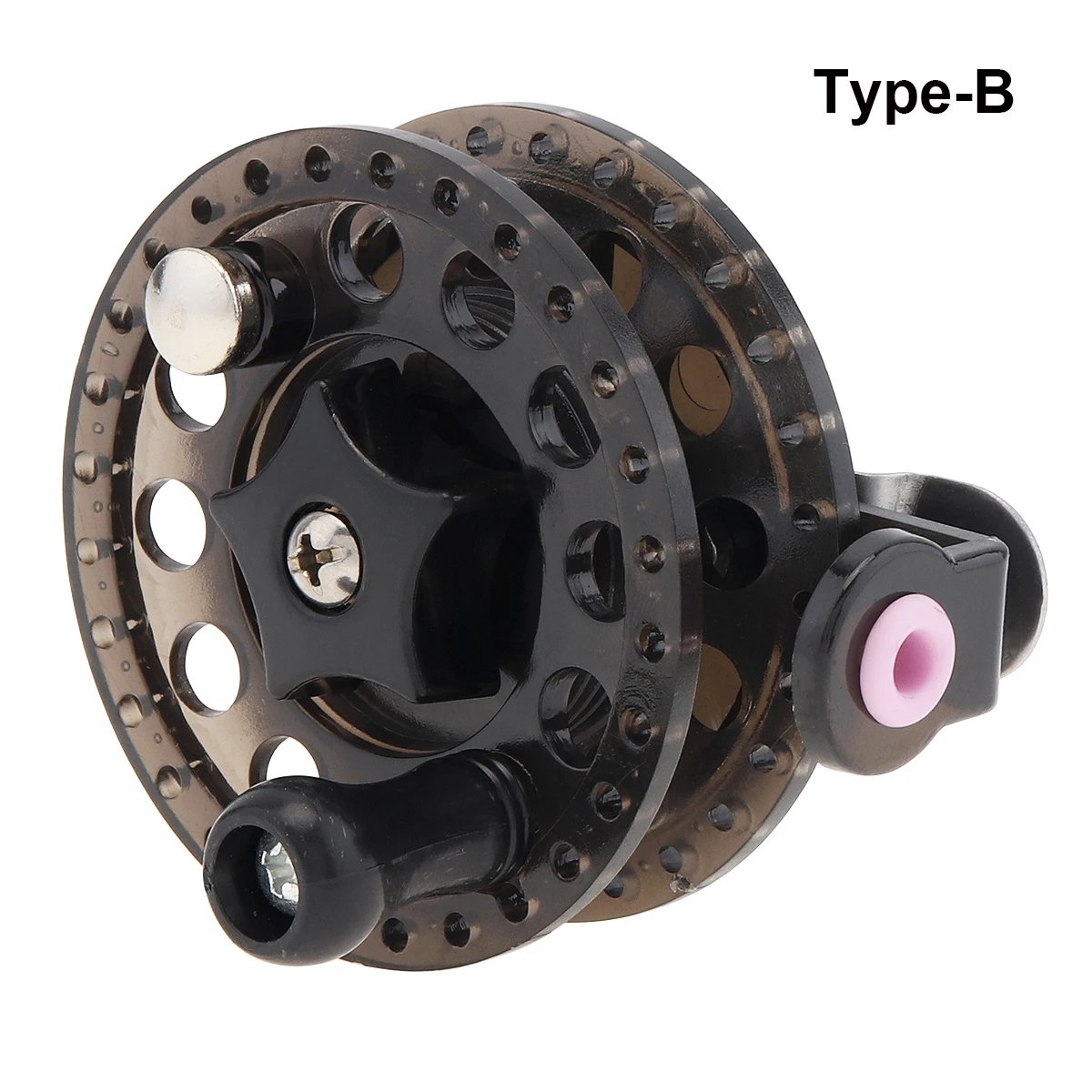 Fly Fishing Reels ABS Lightweight Fish Reel for Carp Winter Ice Fishing Reel Spool Outdoor Fishing Tackle Gear Tools