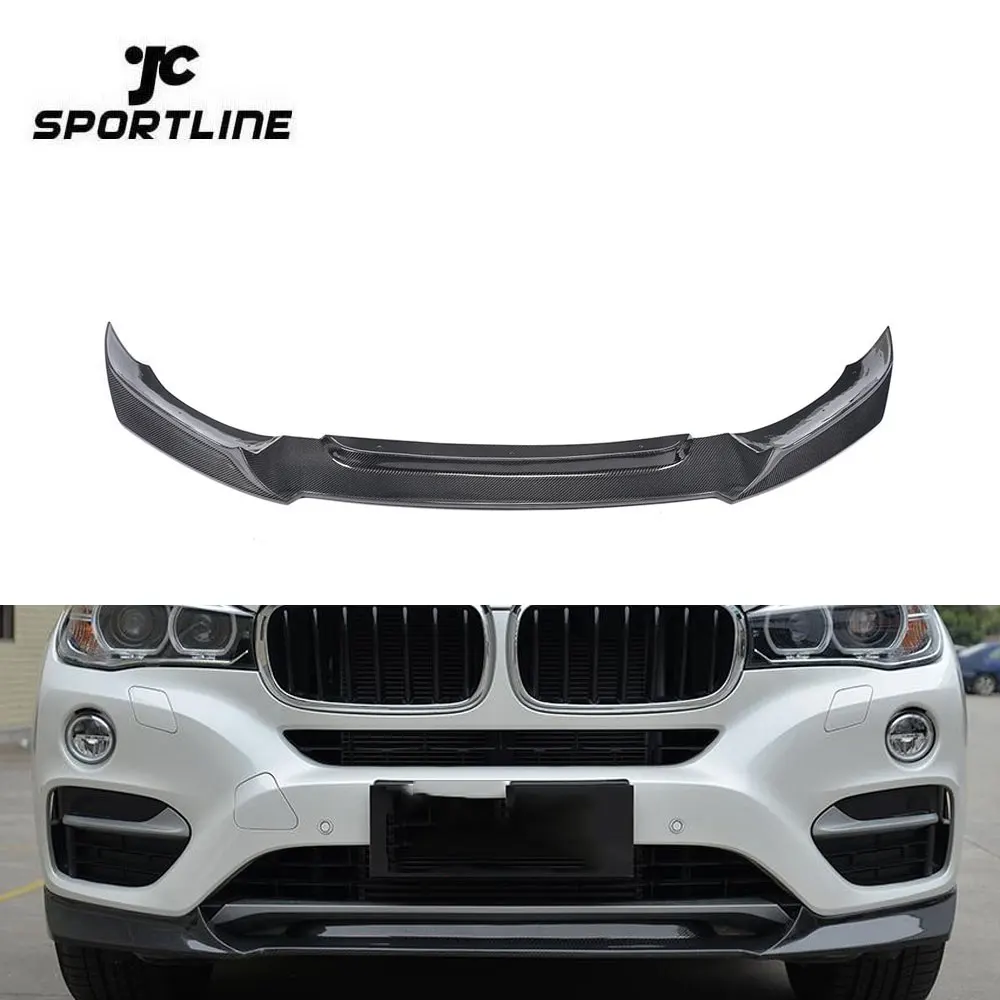 

Carbon Front Bumper Lip For BM W X6 F16 15-16