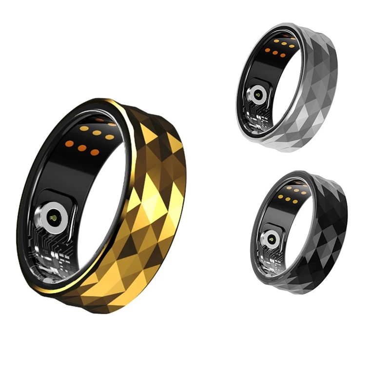 

AA51 R12M Smart Ring Men Women Heart Rate And Multi-Sport Mode Fitness Ring IP68 Sleep Monitor Smart Ring 22 21.8Mm