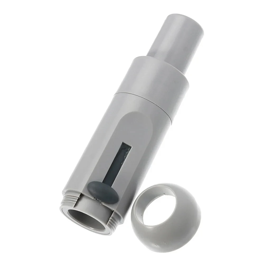 17/15/11/8mm Dental Saliva Swivel Suction Handle with Adjustable Valve Strong Weak Suction Plastic Adapter Accessories