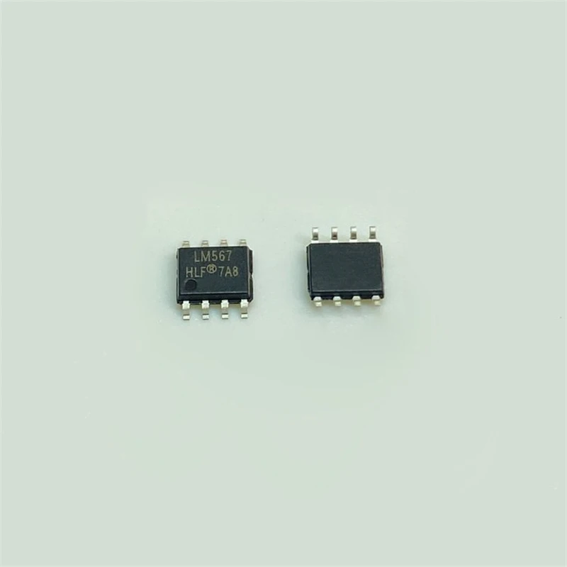 10 piezas IC LM567 SOP8 7A8, compatible con función de decodificador de voz