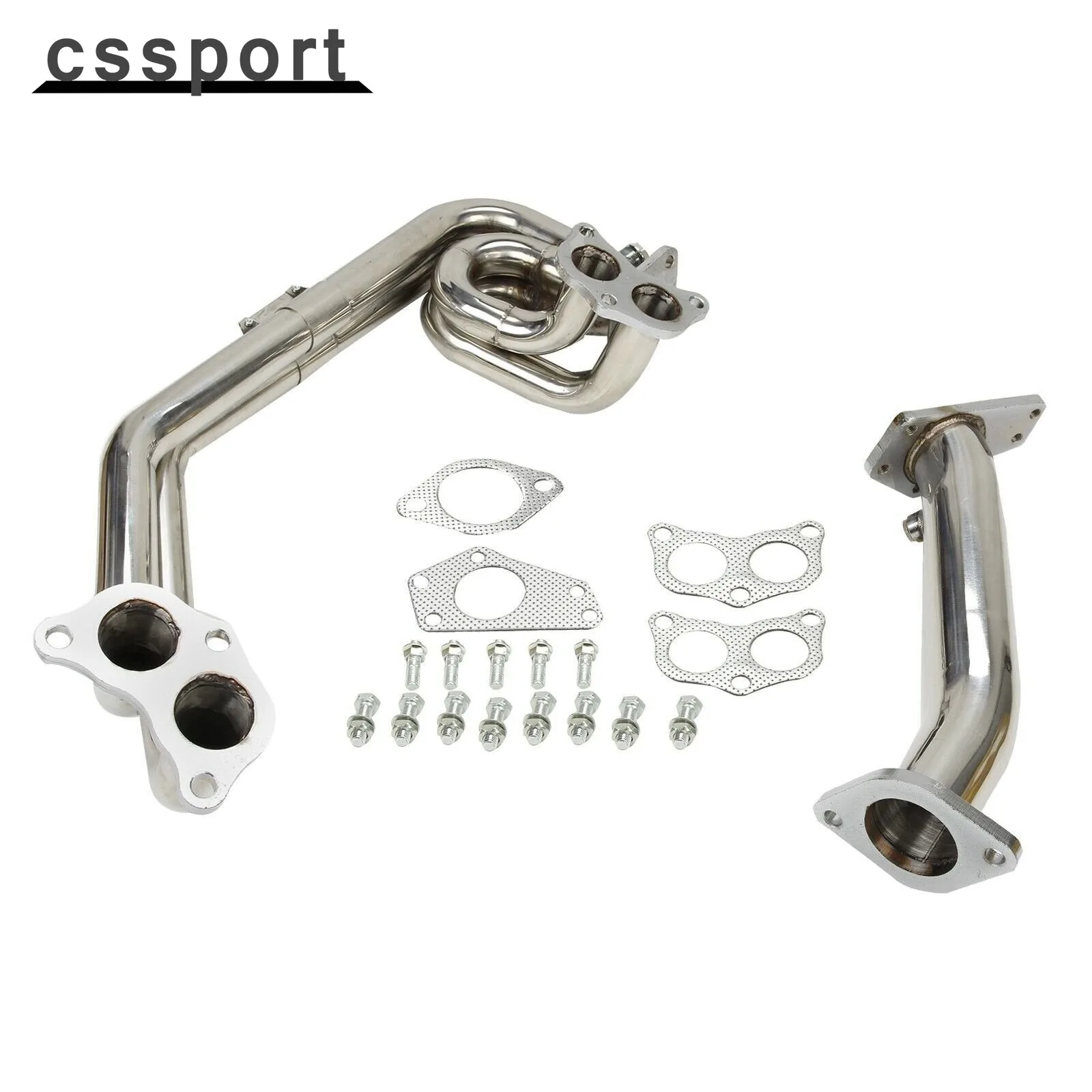 Exhaust Header for 08-14 Subaru Impreza WRX/ STi GE/GH/GR/GV 2.0L/ 2.5L EJ20