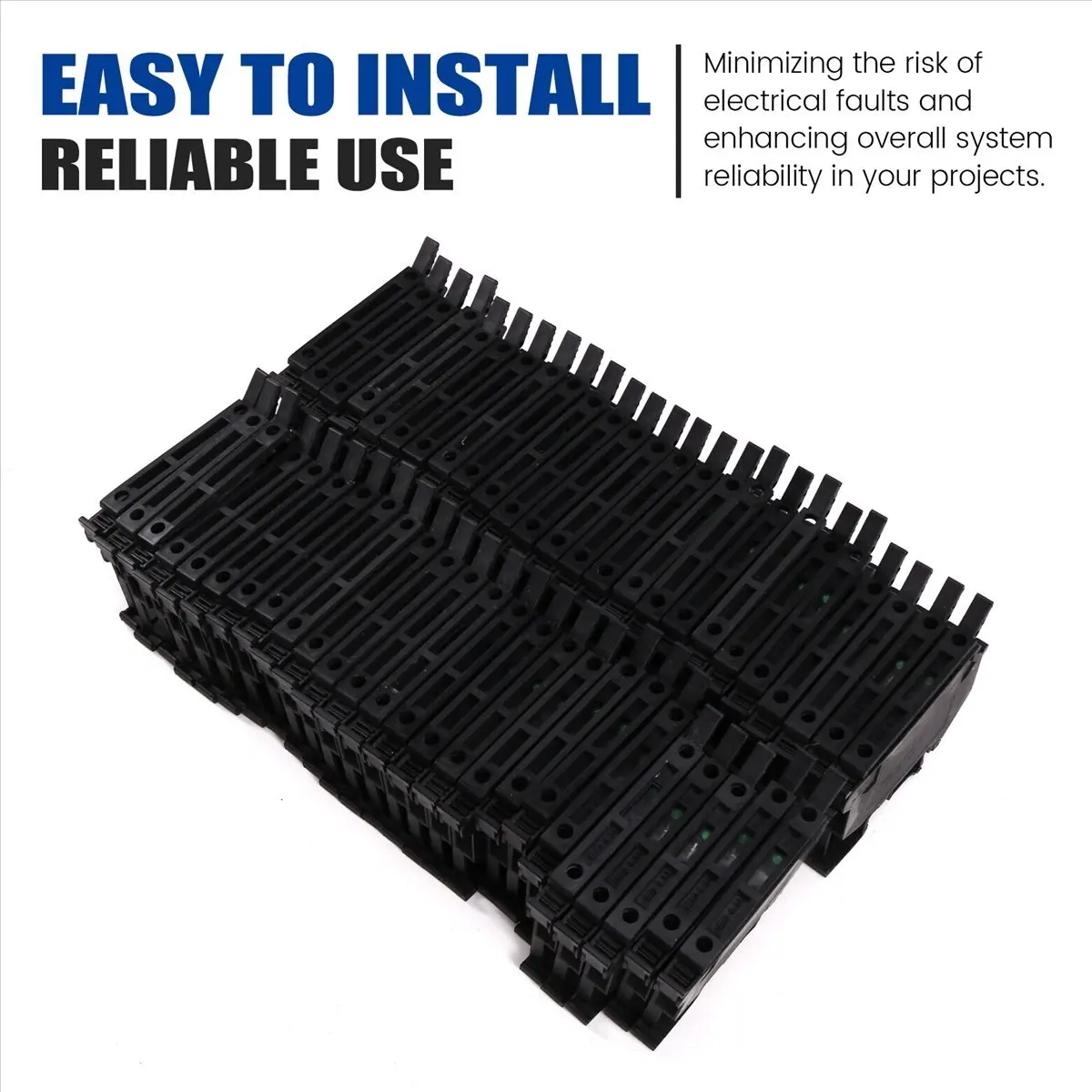 

ABNH UK-5-Клеммная колодка для рельсов Uk5rd Rail Тип клеммной колодки 4 мм Разъем Держатель предохранителя Проводник с подсветкой 24 В