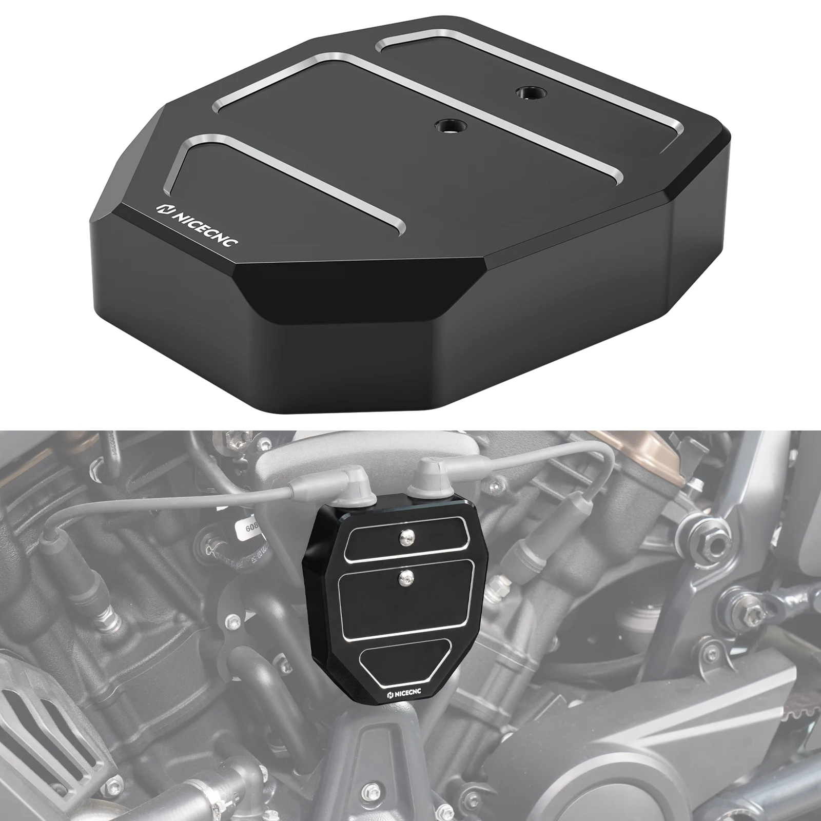 

Motorcycle Ignition Coil Guard Cover Protector for Harley RH1250S Sportster S RA1250 RA1250S Pan America 1250/Special 2021-2024