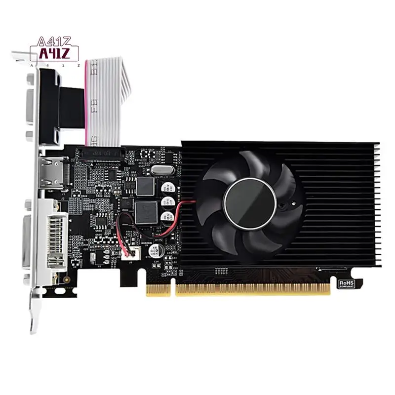 

A41Z-GT730 4G DDR3 128-битная видеокарта 700 МГц 40 Нм PCIE 2,0 16X VGA + DVI + -совместимые детали для видеокарты, аксессуары