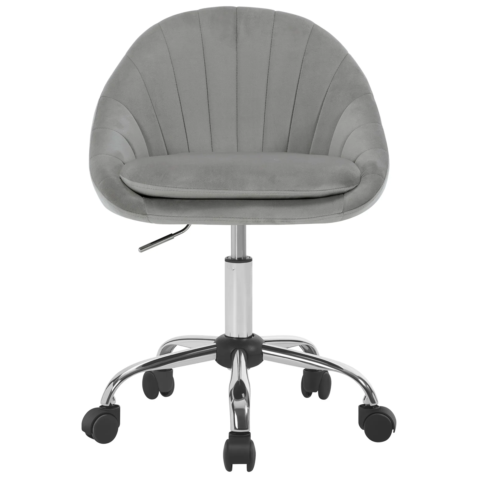 WOLTU Ergonomische make-up cosmetische stoel Draaibare bureaustoel met wielen Bureaustoel voor thuis schrijven, studeerkamer