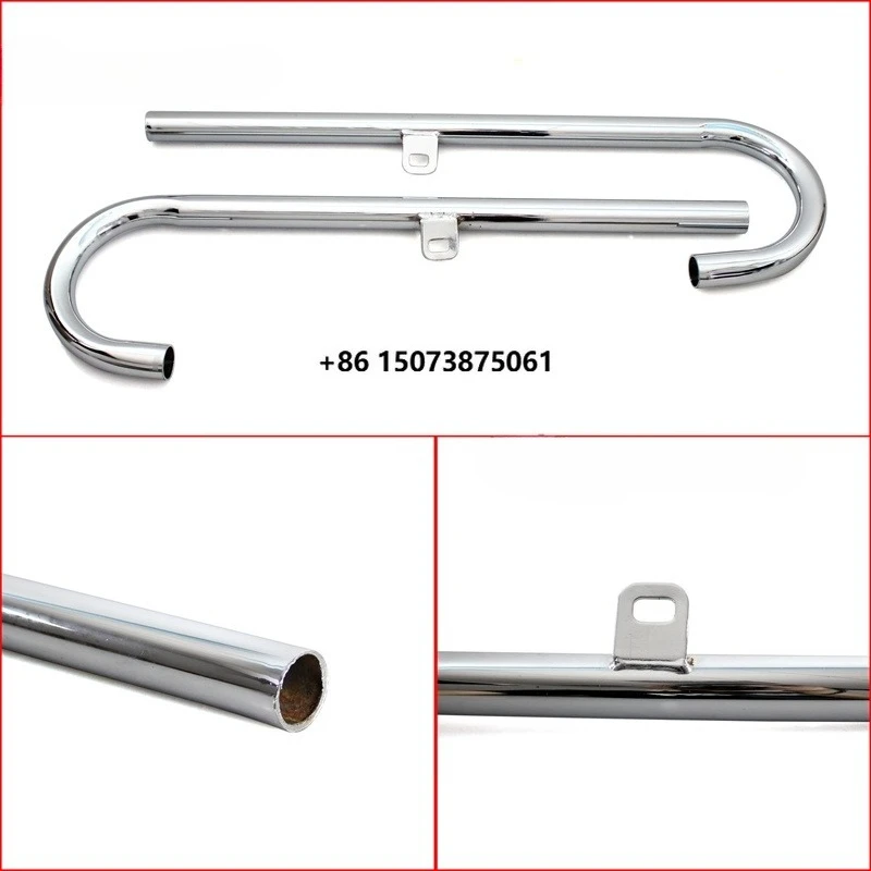 Motorcycle Exhaust Muffler Pipe  32HP Horsepower for K750 M1 M72 R71 R12 CJ Und Dnepr MT12