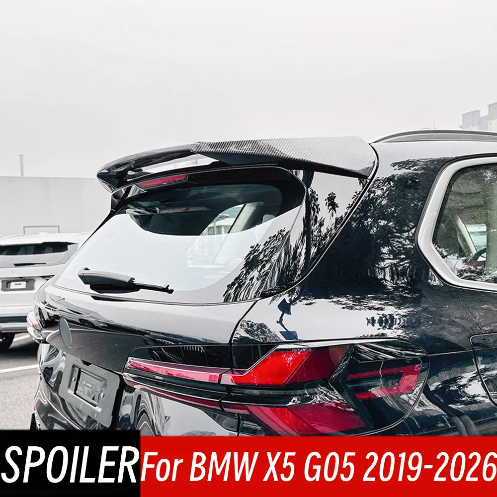 

For BMW X5 G05 30d 40d 40i 45e M50i M50d 2019-2026 Rear Window Trunk Lid Roof Spoiler Wings Car Exterior Tuning Accessories Part
