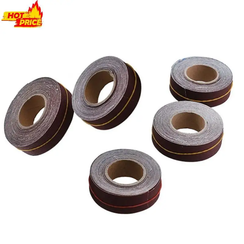 Drawable Roll Sandpaper Boxed with Dispenser 5x Abrasive Paper for Wood Turners