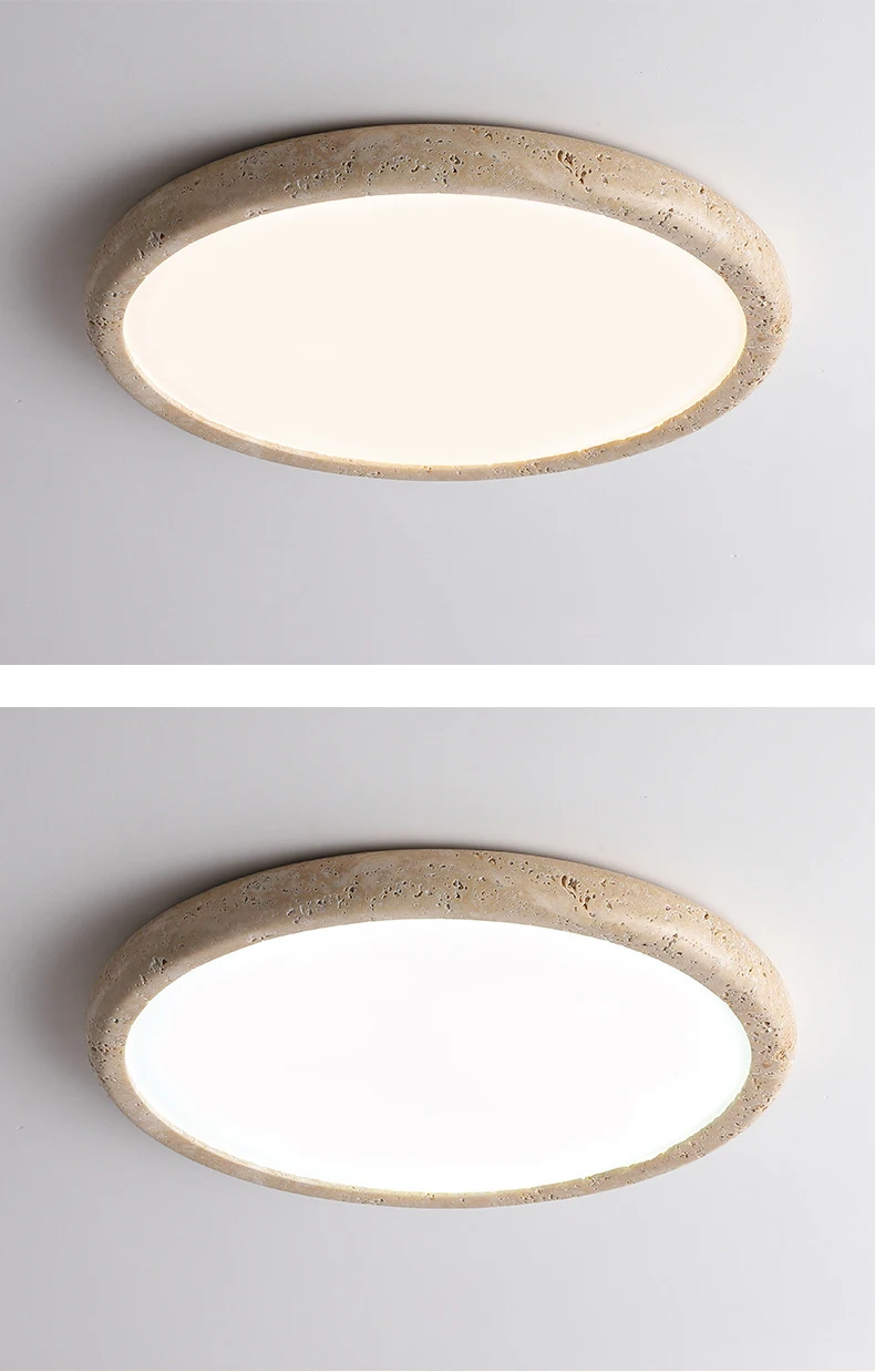 Natural Stone LED Ceiling Light 4000K