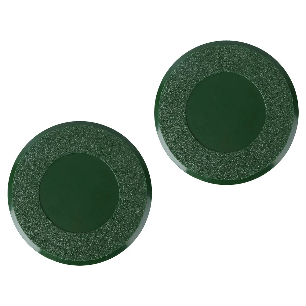 

2 Pcs Cup Lid Equipment Golf Baby Beverages Mini Soda 115X115CM Plastic Green Putting Mat Hole Cover Golfing Supplies
