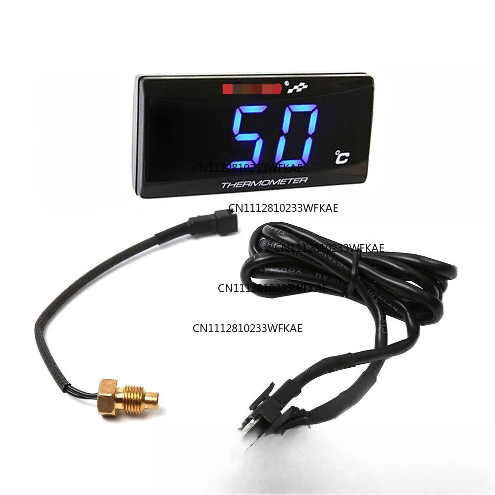 Koso Water Temperature Meter Motorcycle Universal Modified LCD Display Meter Thermometer Water Temperature Digital Meter JOG DIO