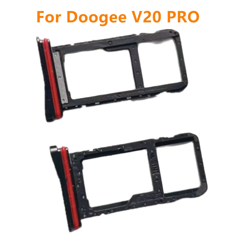 Per Doogee V20 PRO telefono cellulare da 6,43 pollici nuovo ricambio originale per adattatore per supporto vassoio slot per scheda SIM TF