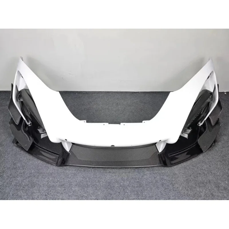 Lip Premium Car Accsori S Carbon Fiber Body Kit S Upgrd Front Bumper Hood Spoiler Diffuser Durle