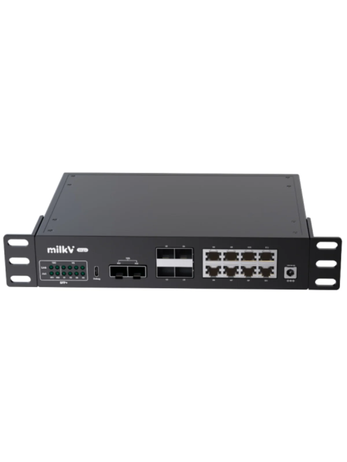 Milk-V Vega Open-Source 10Gbps/Gigabit Optical/Electrical Port Smart Switch