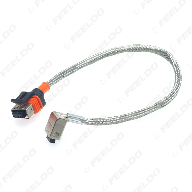 2Pcs CarHID Xenon Light D1S D1C D1R High Voltage and Shielded Wire Harness Cable for D1 Ballast Bulb Plug Socket Adapter view 3